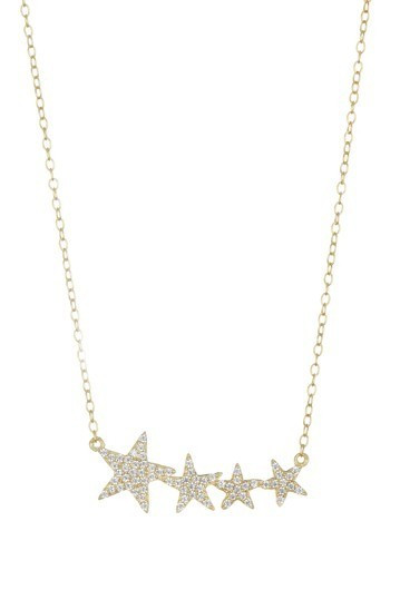 14K Yellow Gold Vermeil Shooting Star Necklace | Nordstrom Rack