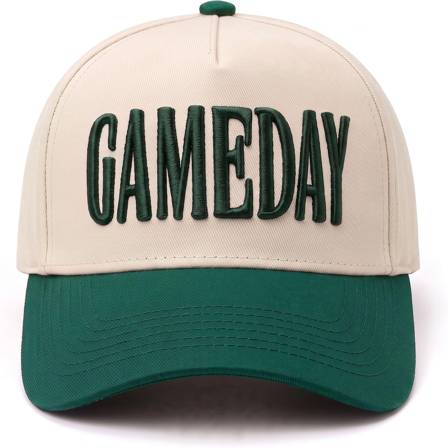 Gameday Hat Vintage Embroidered Football Season Hat Sports Fan Baseball Cap | Amazon (US)