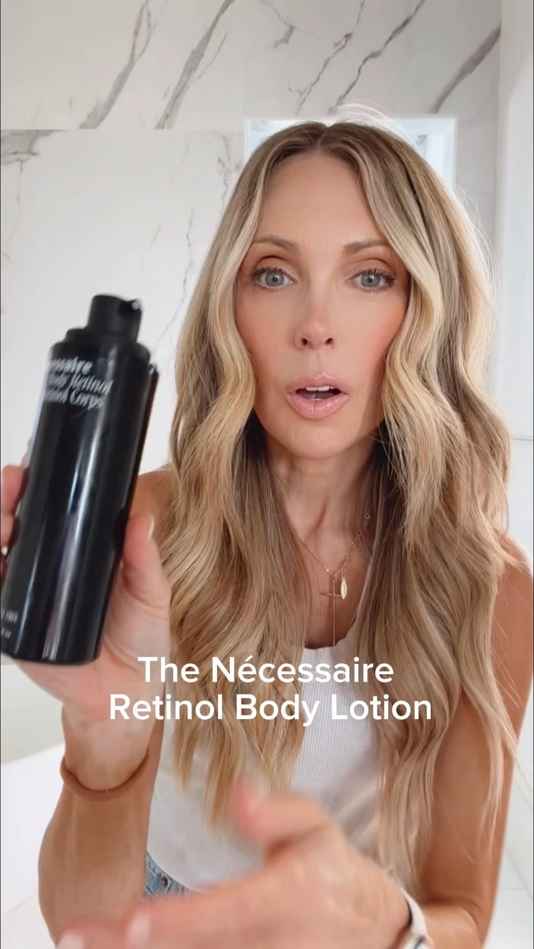 Update... This is working, most noticeably on the elbow crease and stomach. Knees have thicker skin:) Get it 30% off!! 

Nécessaire’s Retinol Body Cream combines retinol, peptides and barrier-supporting ingredients to help improve the look of crepey skin. It was also named one of Oprah’s top recommendations… so clearly I added to cart immediately. #Ad #BluemercuryPartner #Paidlink #bluemercury@Bluemercury

#LTKgrwm #LTKOver40