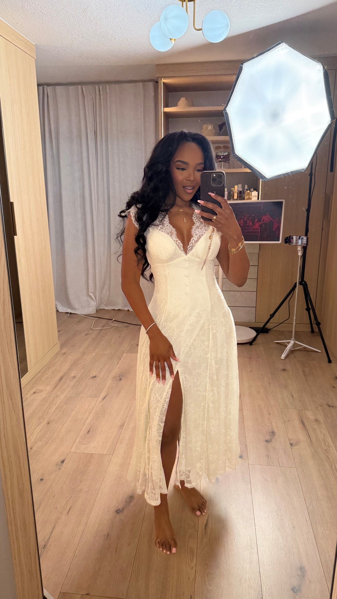 Scroll to shop! 

Beautiful lace white modest dress 

#LTKootd #LTKvlog #LTKSpringSale