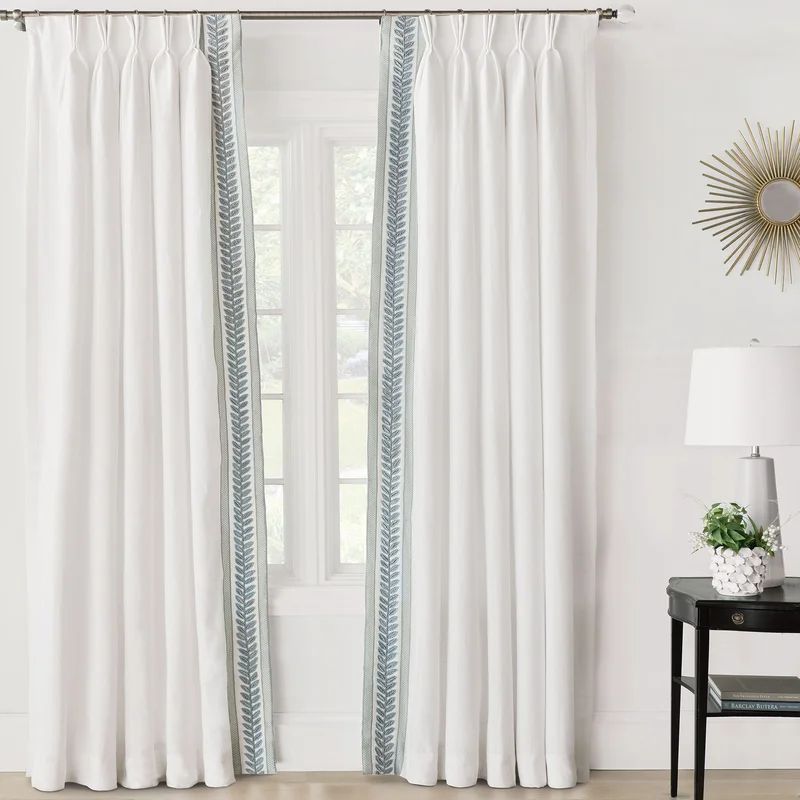 Amberlynn Linen Room Darkening Curtain Panel | Wayfair North America