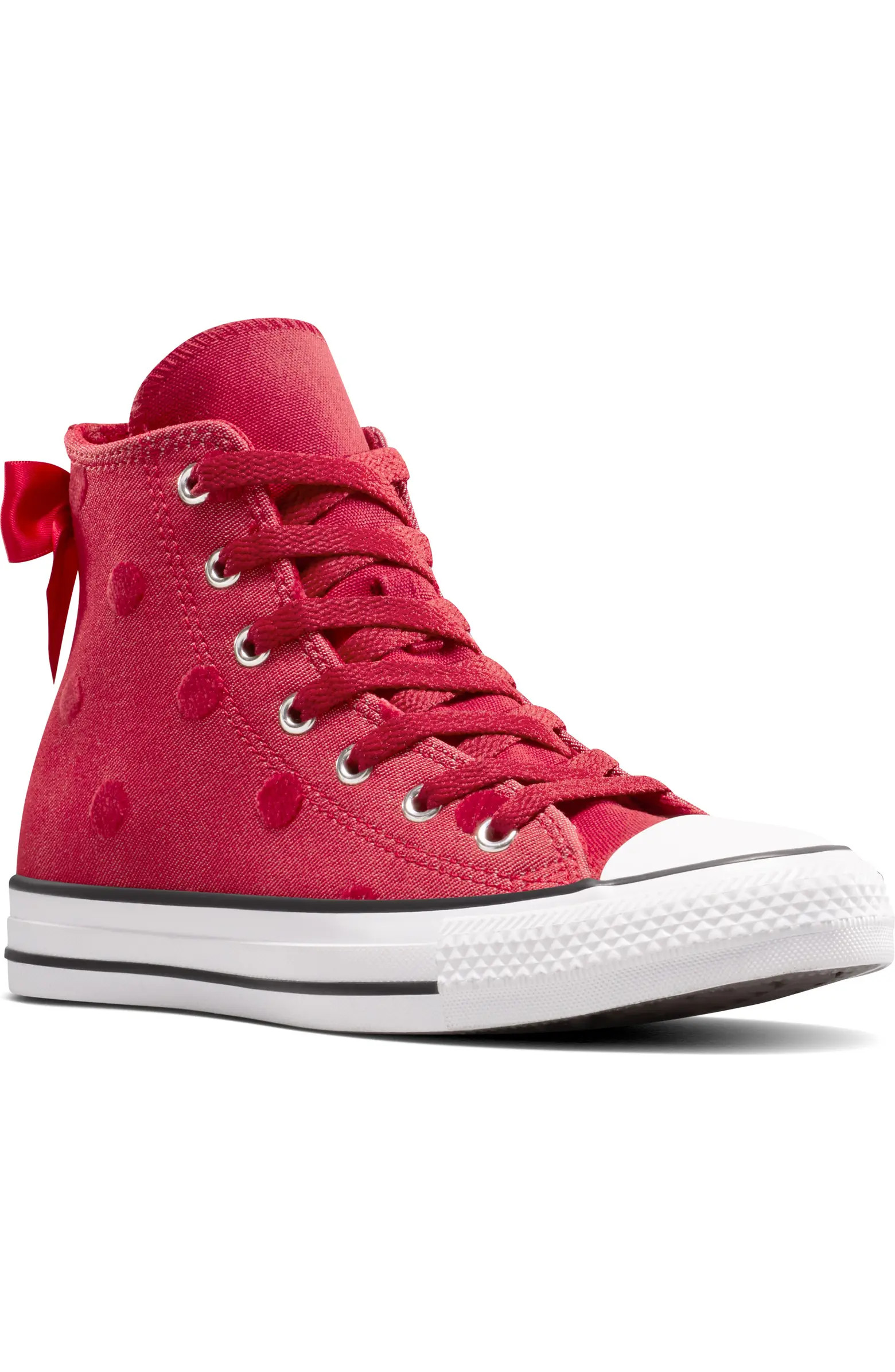 Kids' Chuck Taylor® All Star® Bow High Top Sneaker | Nordstrom