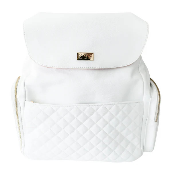 White Diaper Bag💕 | SLMISSGLAM BEAUTY