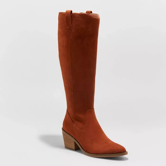 Women's Barb Tall Western Boots - Universal Thread™ | Target
