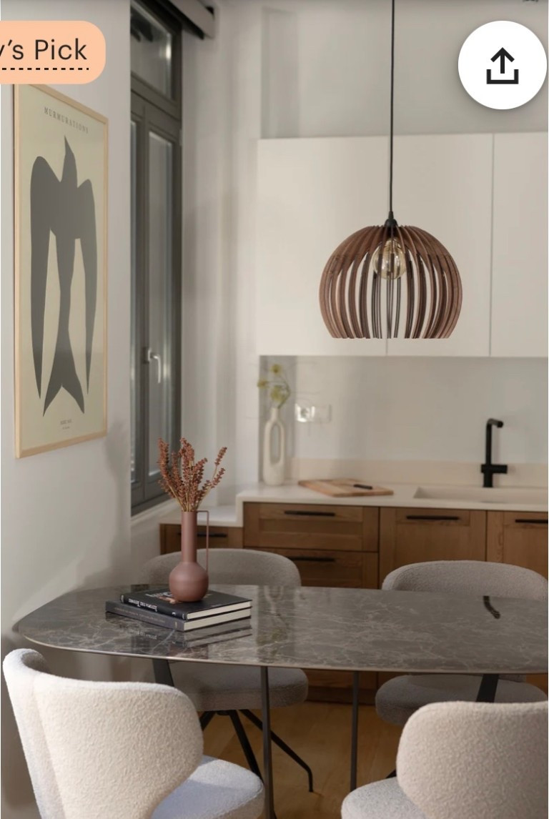 These beautiful Etsy piece is on sale for 35% off! Scandinavian Wood Chandelier: Modern Kitchen Island Pendant Lamp

#LTKCyberWeek #LTKHome