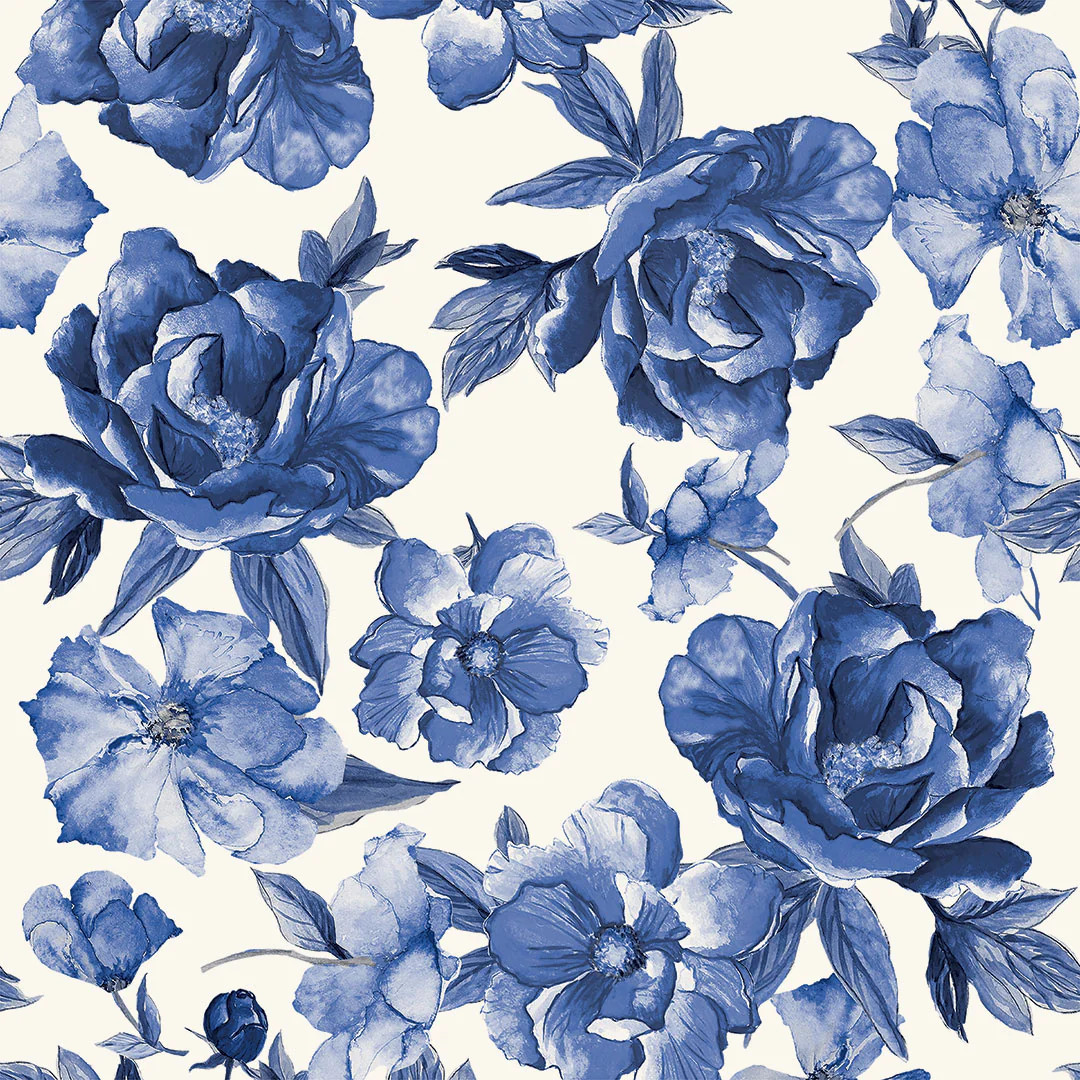 Forget-Me-Not Peel And Stick Wallpaper By Alice + Olivia | Tempaper