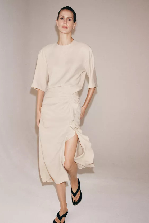 HALTERNECK OPEN BACK DRESS | Zara UK