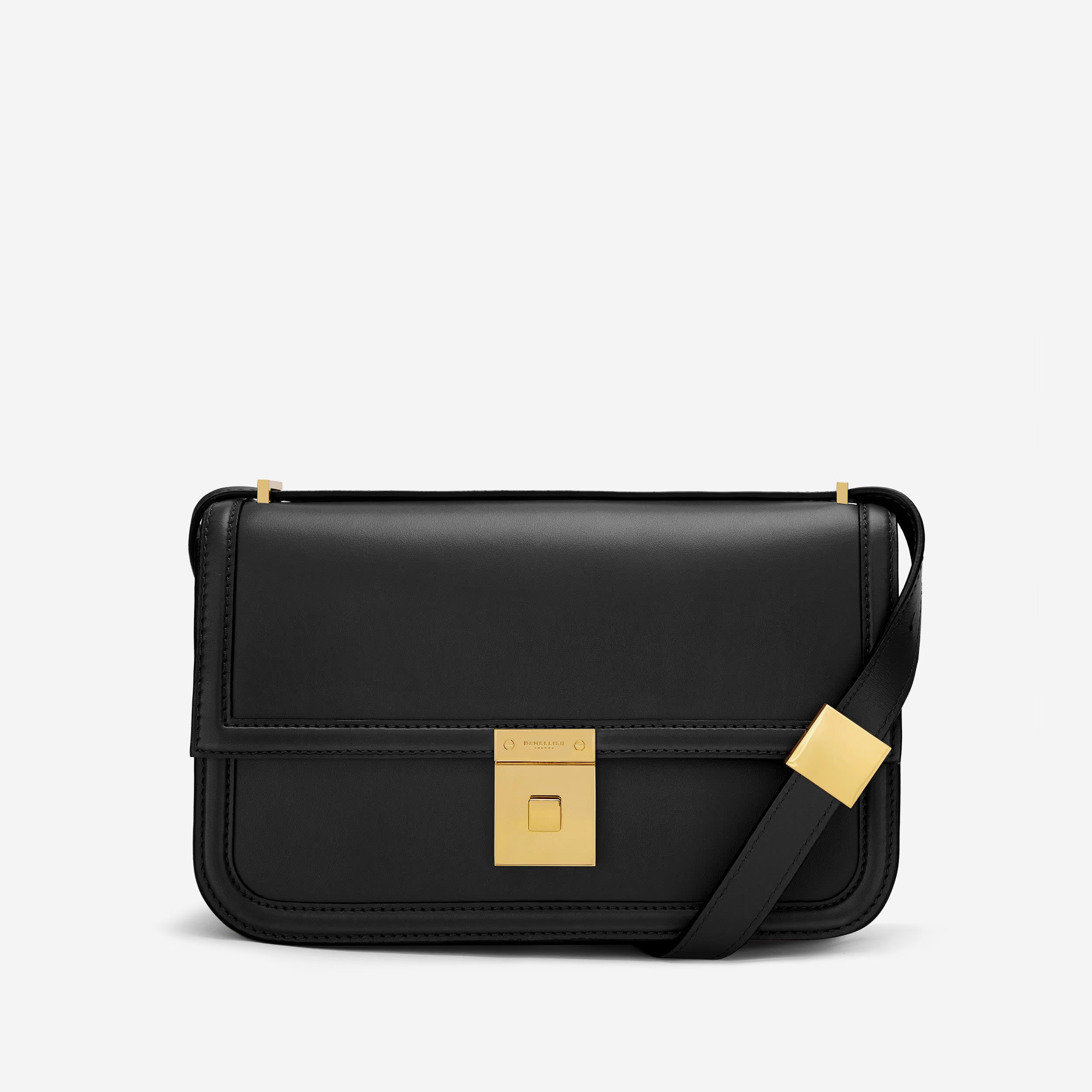 The Paris Crossbody | Black Smooth | DeMellier | DeMellier