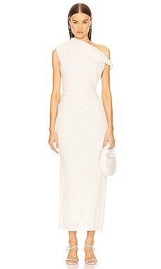 Anna Quan Eleni Dress in Shell from Revolve.com | Revolve Clothing (Global)