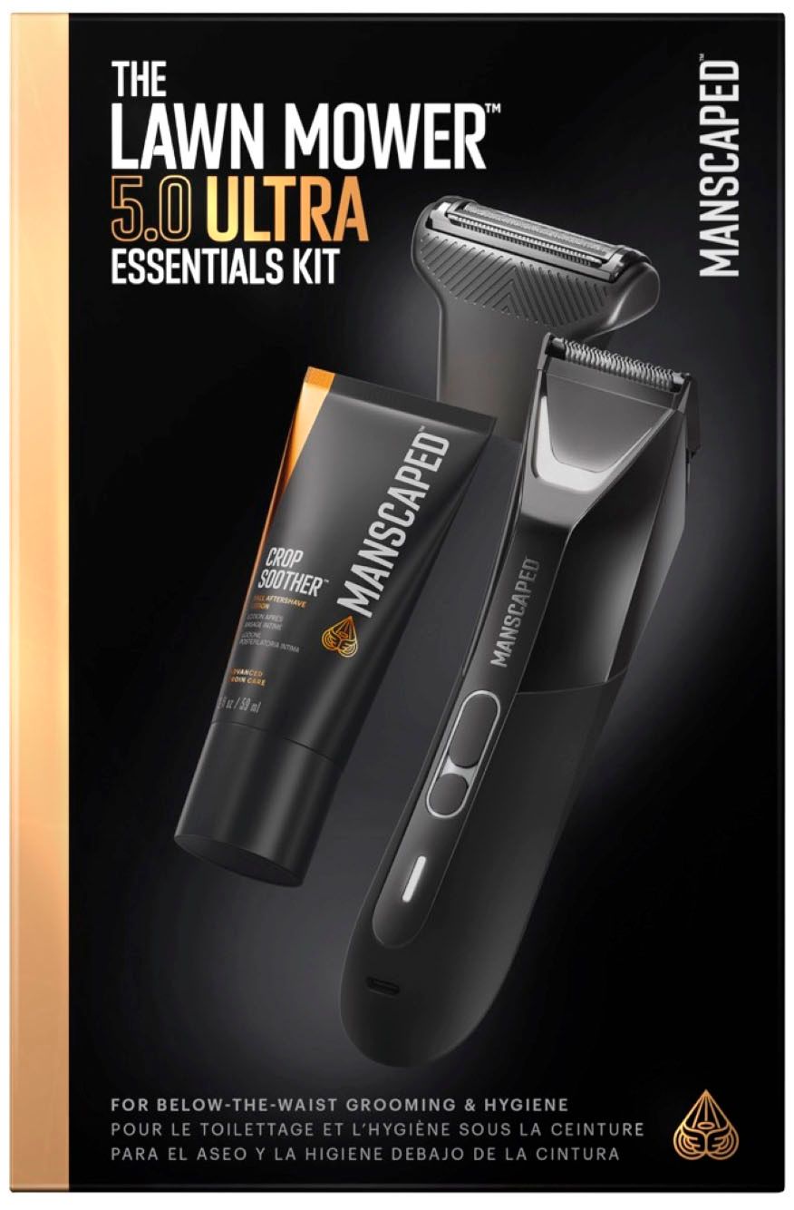 Manscaped The Lawn Mower 5.0 Ultra Hair Trimmer Essentials Kit Black 70-00015 - Best Buy | Best Buy U.S.