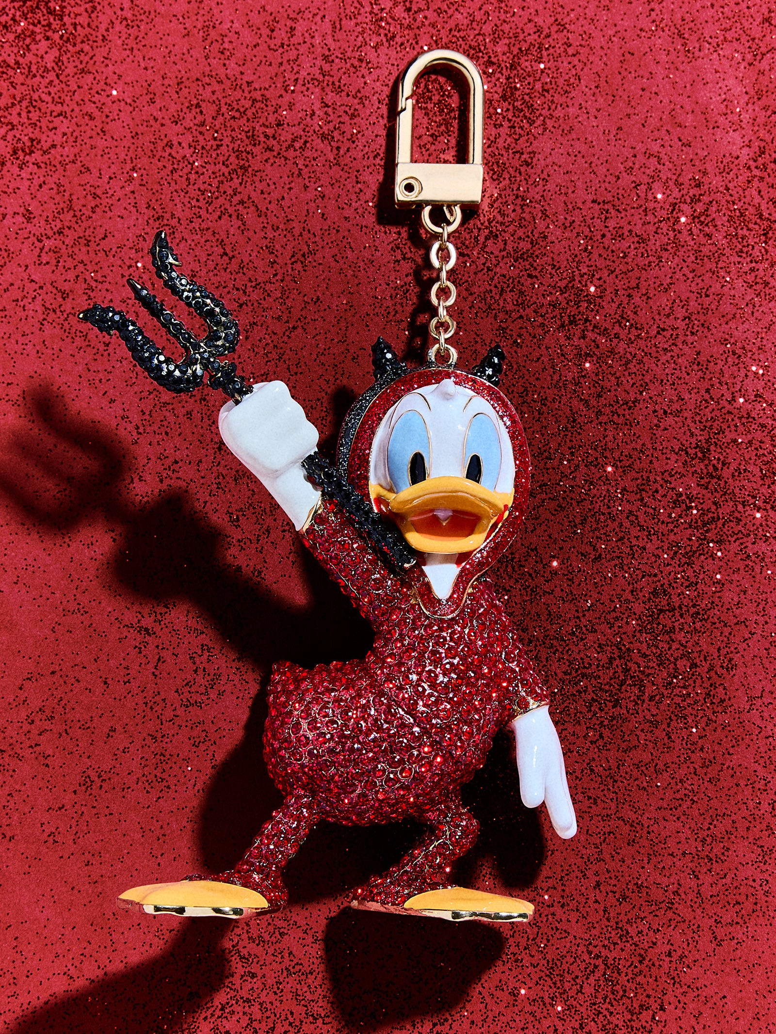 Disney Donald Duck Devil Halloween Bag Charm - Donald Duck Devil | BaubleBar