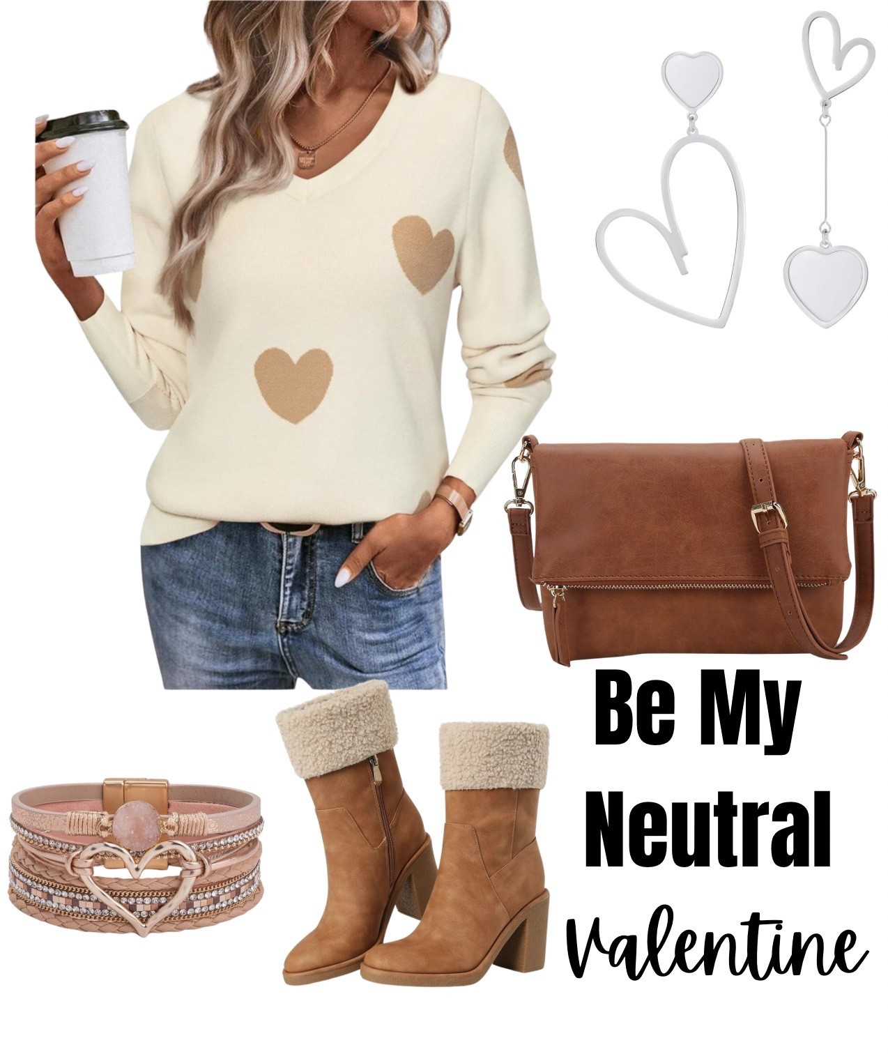 Valentines are not just for Reds and Pinks 🤍🤎

#LTKHoliday #LTKSeasonal #LTKOver40