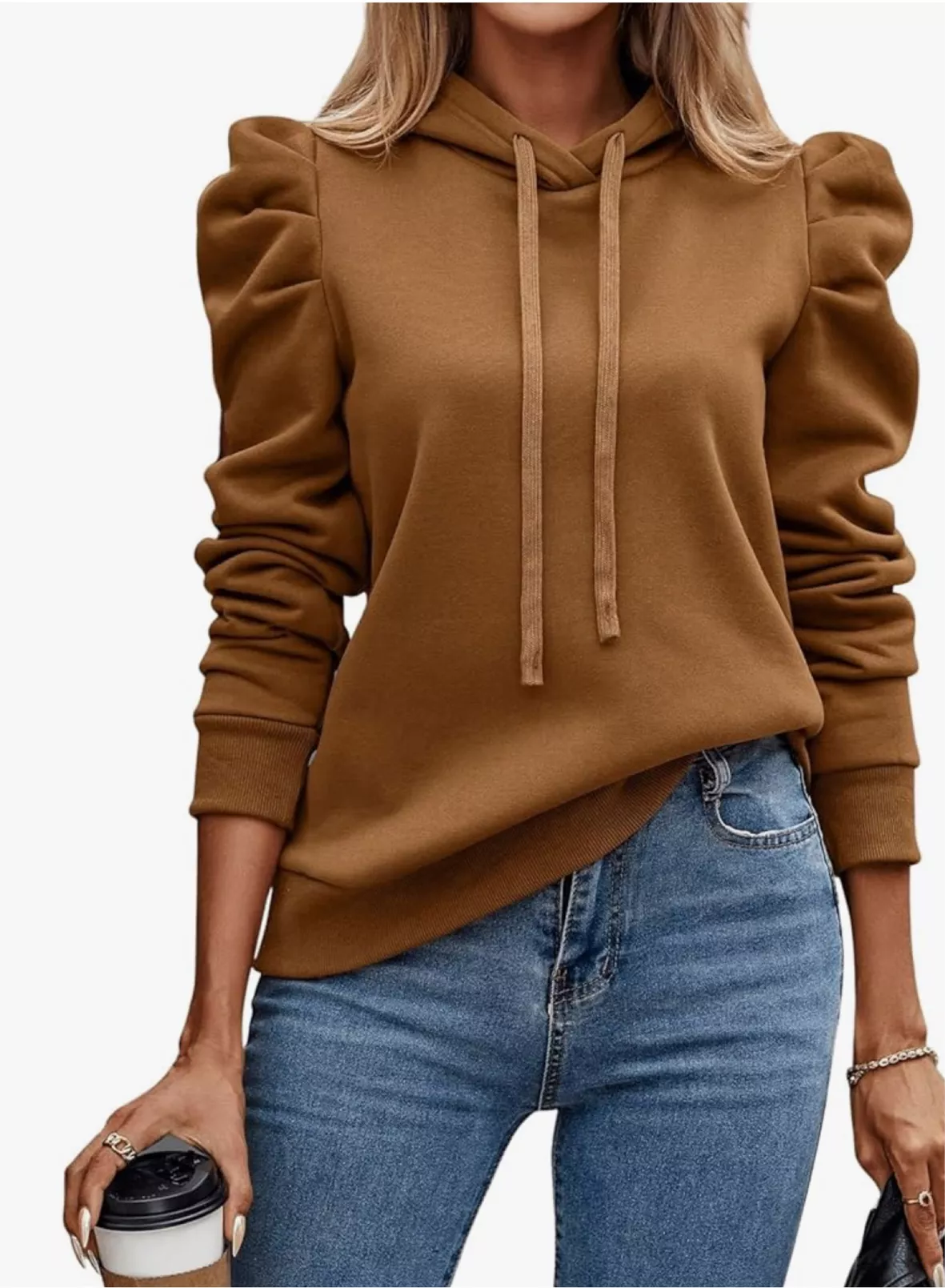 SOLY HUX Women's Casual Hoodies Sweatshirts Long Sleeve Basic