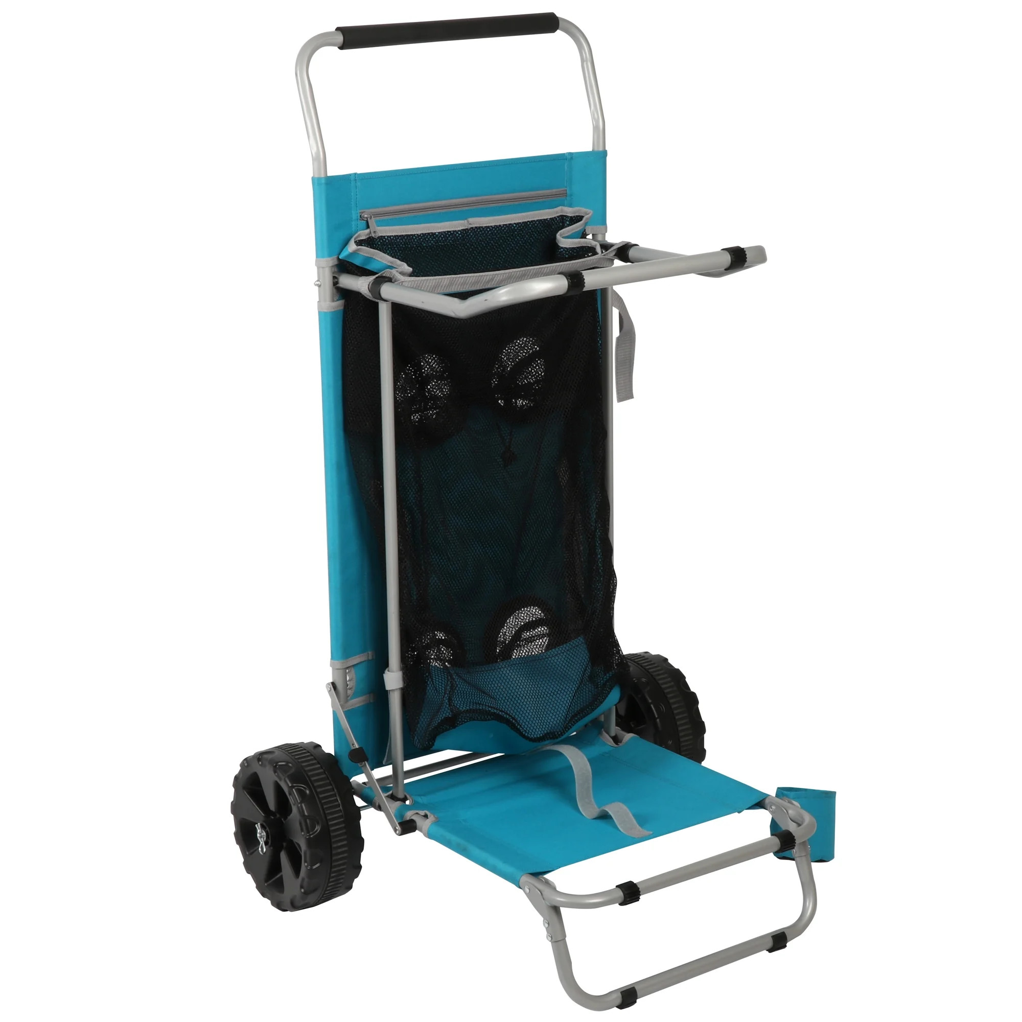 Ozark Trail Sand Island Convertible Beach Cart, Blue, Outdoor Camping Wagon, Adult | Walmart (US)