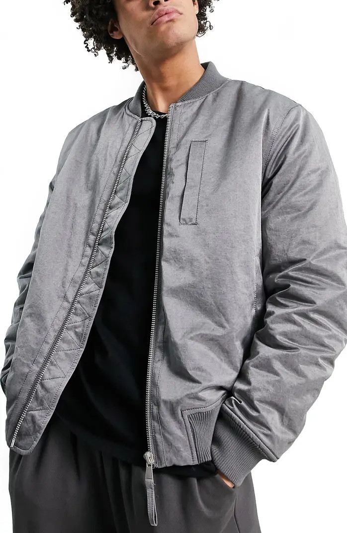 Washed Bomber Jacket | Nordstrom