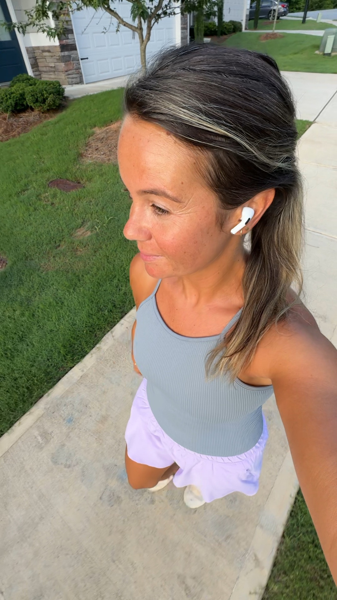 Amazon workout tank and shorts. Size medium in both   

#LTKActive #LTKVideo #LTKFitness