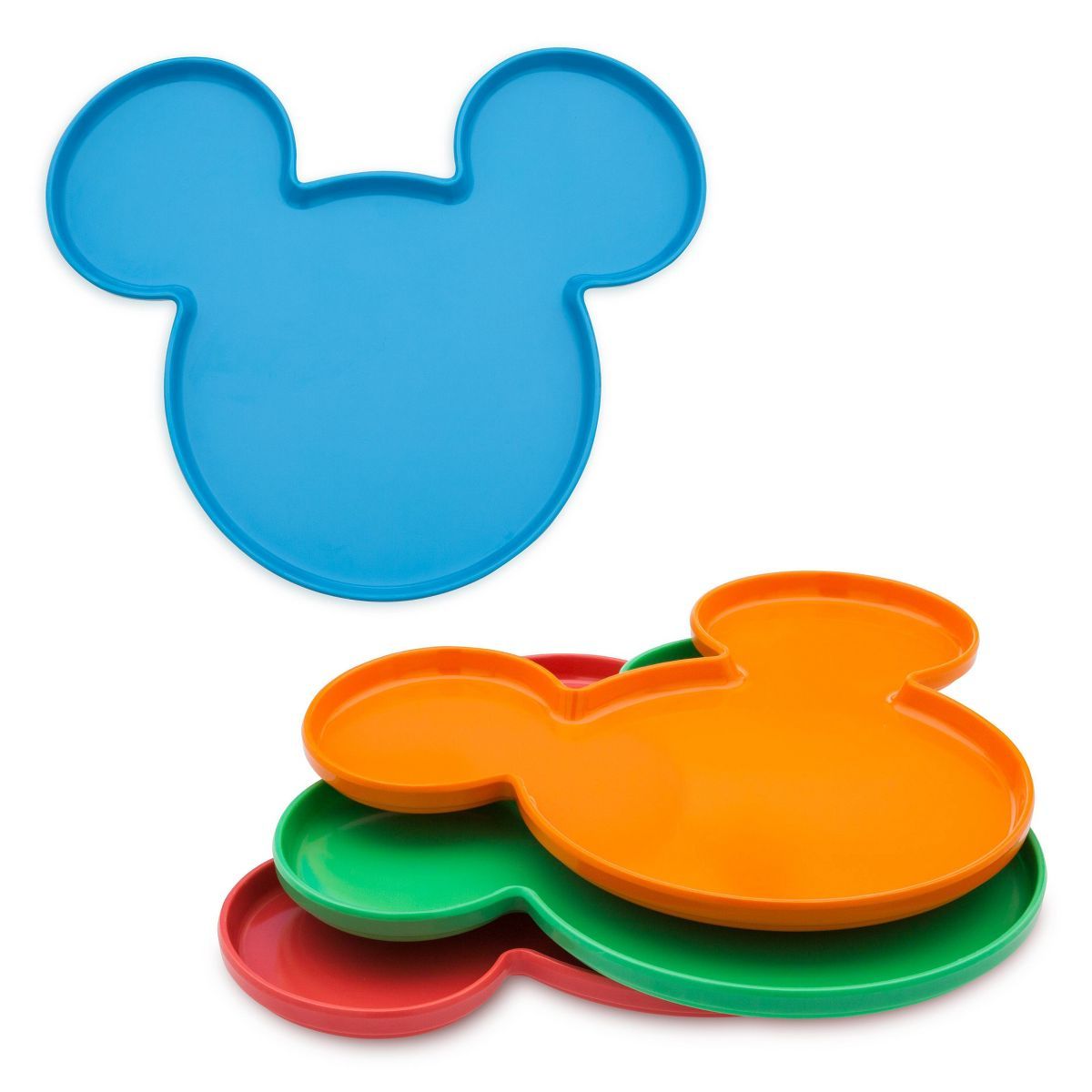 Disney Mickey Mouse 4pc 12" Melamine Dinner Plates | Target