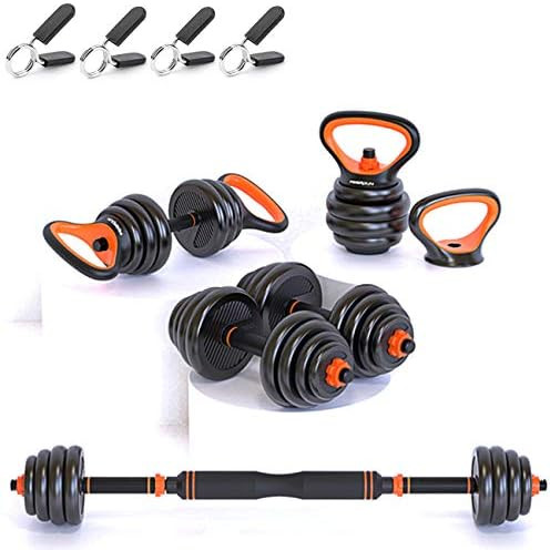 Gintonique Adjustable Dumbbells, Dumbbell Set, Free Weights Dumbbells Set of 2, Kettlebell, Barbell, | Amazon (US)