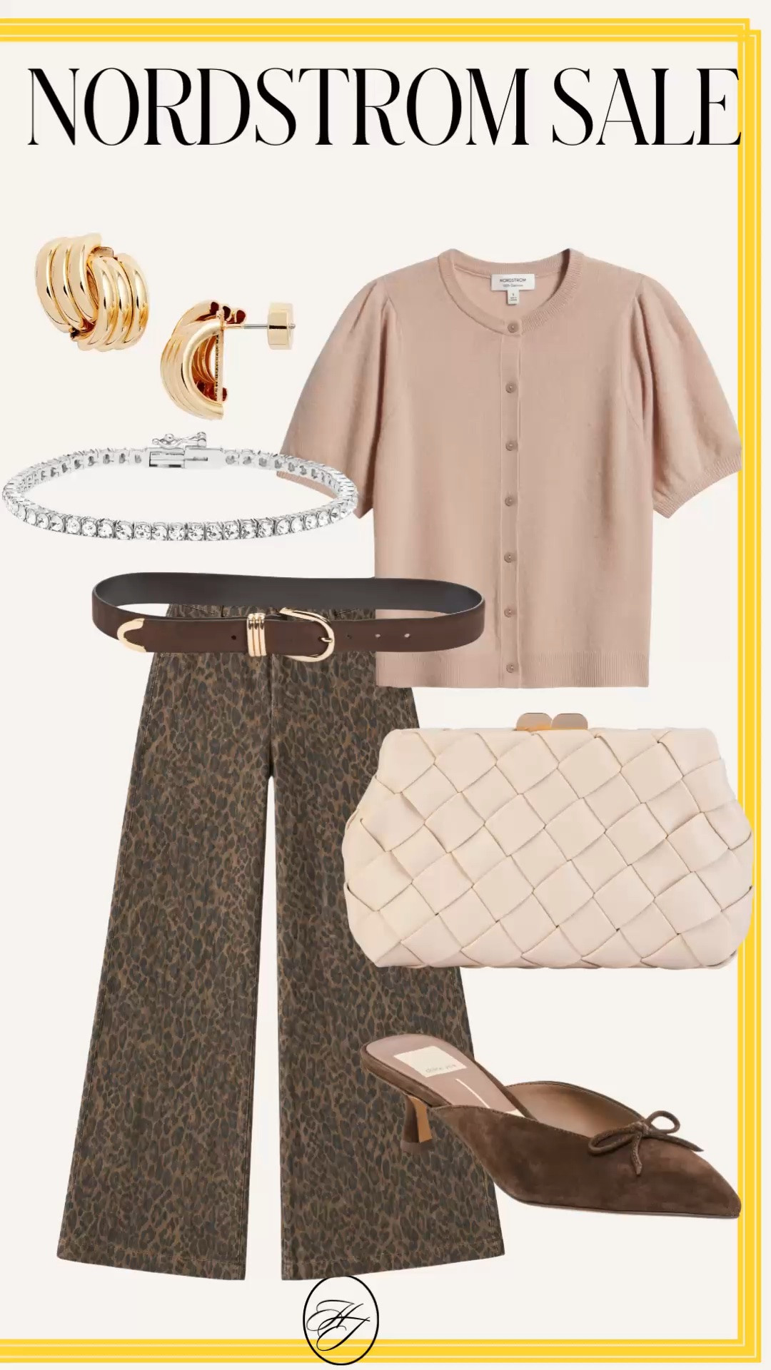 🚨 THE NORDSTROM ANNIVERSARY SALE ENDS TODAY! Last chance to grab these under-$100 finds before prices go back up! This leopard pant is such a fun way to make your fall wardrobe feel new without sacrificing versatility. Pair with a neutral cardigan for work, then swap in a simple tee for the weekend. The accessories are SO good too—especially that woven clutch and chocolate brown heel. 🤎

Shop these finds before the sale ends tonight!

SEO: Nordstrom Anniversary Sale, Nordstrom sale finds, leopard pants, fall workwear, affordable fall fashion, business casual outfit, fall outfit ideas