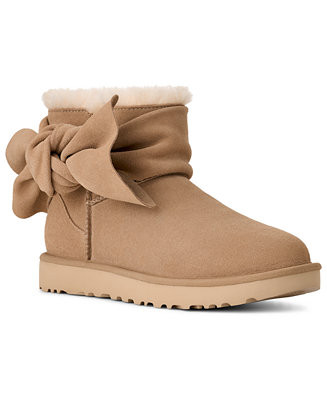 Women's Classic Mini Bow Boots | Macy's