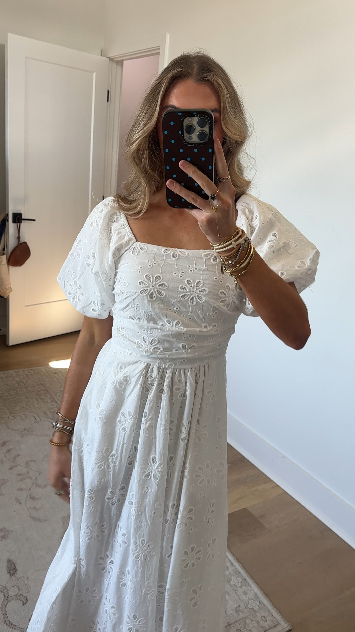 @petalandpup size xs Step out in timeless style with the Clo Puff Sleeve Dress, a perfect blend of charm and comfort. Falling gracefully to a midi length, the dress features a trendy square neckline and short puff sleeves with gentle elasticised cuffs, offering a modern take on a classic silhouette.

#LTKdayinmylife #LTKWedding #LTKootd