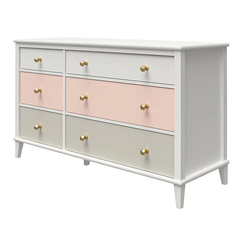 Monarch Hill Poppy 6 Drawer Double Dresser | Wayfair North America