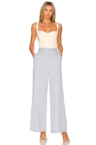 Bardot Eden Pin Tuck Pant in Light Blue from Revolve.com | Revolve Clothing (Global)