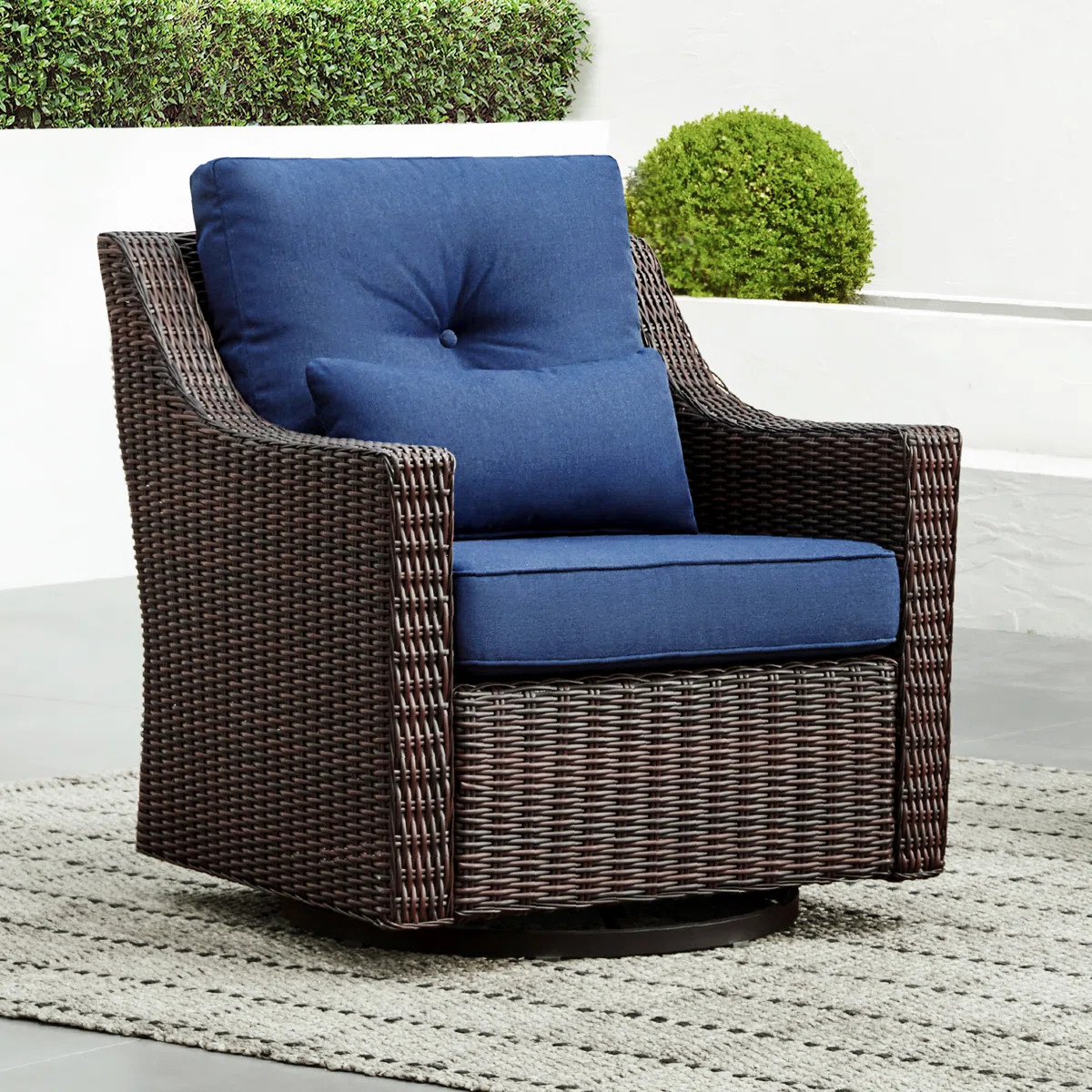 Keaisha 5 Person Outdoor Conversation Furniture Set Seating Group With Coffee Table And Cushions | Wayfair North America