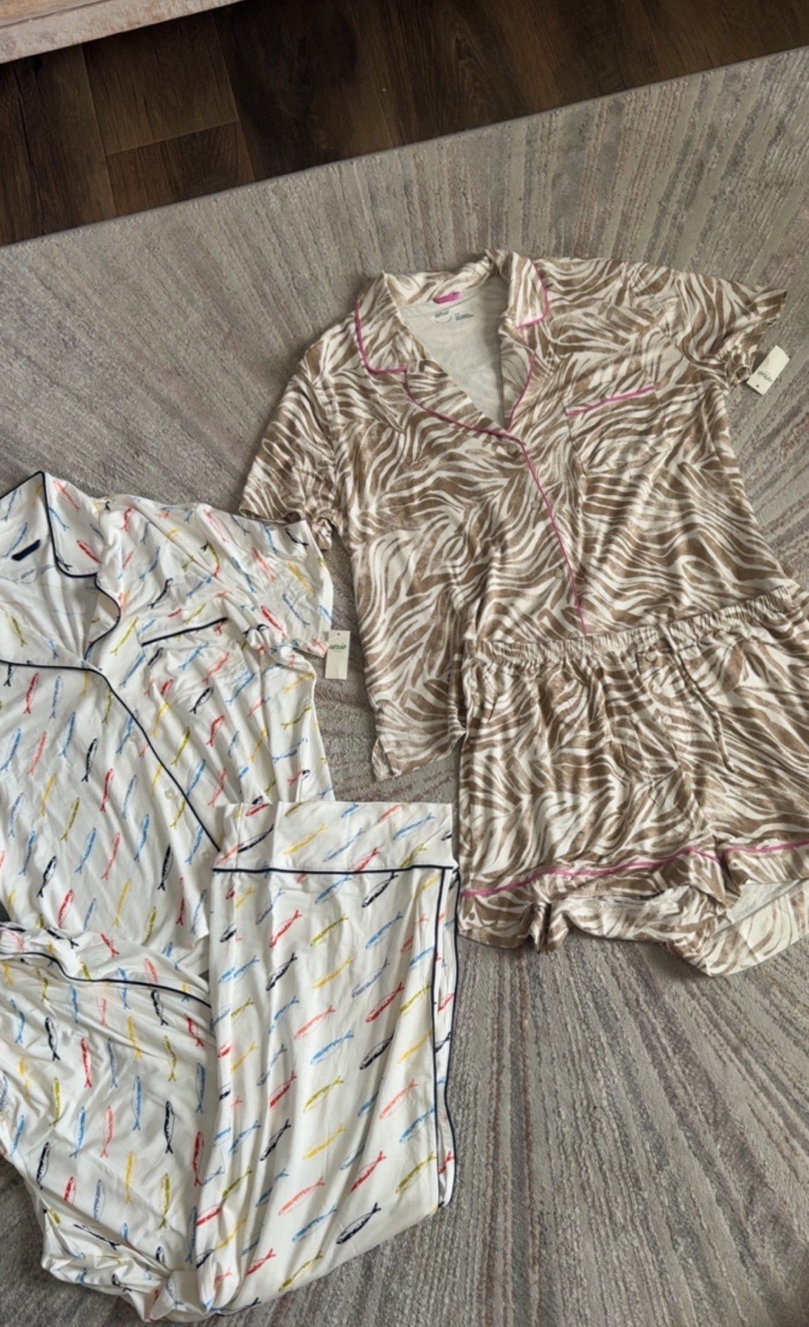 Another Aerie PJ haul 🙃😜 The quality is so good yall! I sized up in the top this time for extra comfort 

#LTKxAerie #LTKSaleAlert #LTKMothersDay