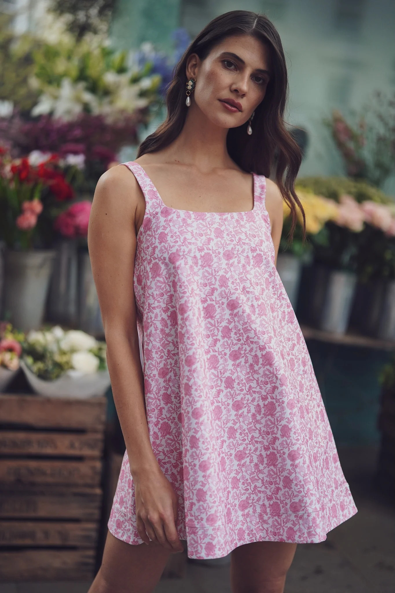 Helen Dress - Spring Morning | Smith and Quinn