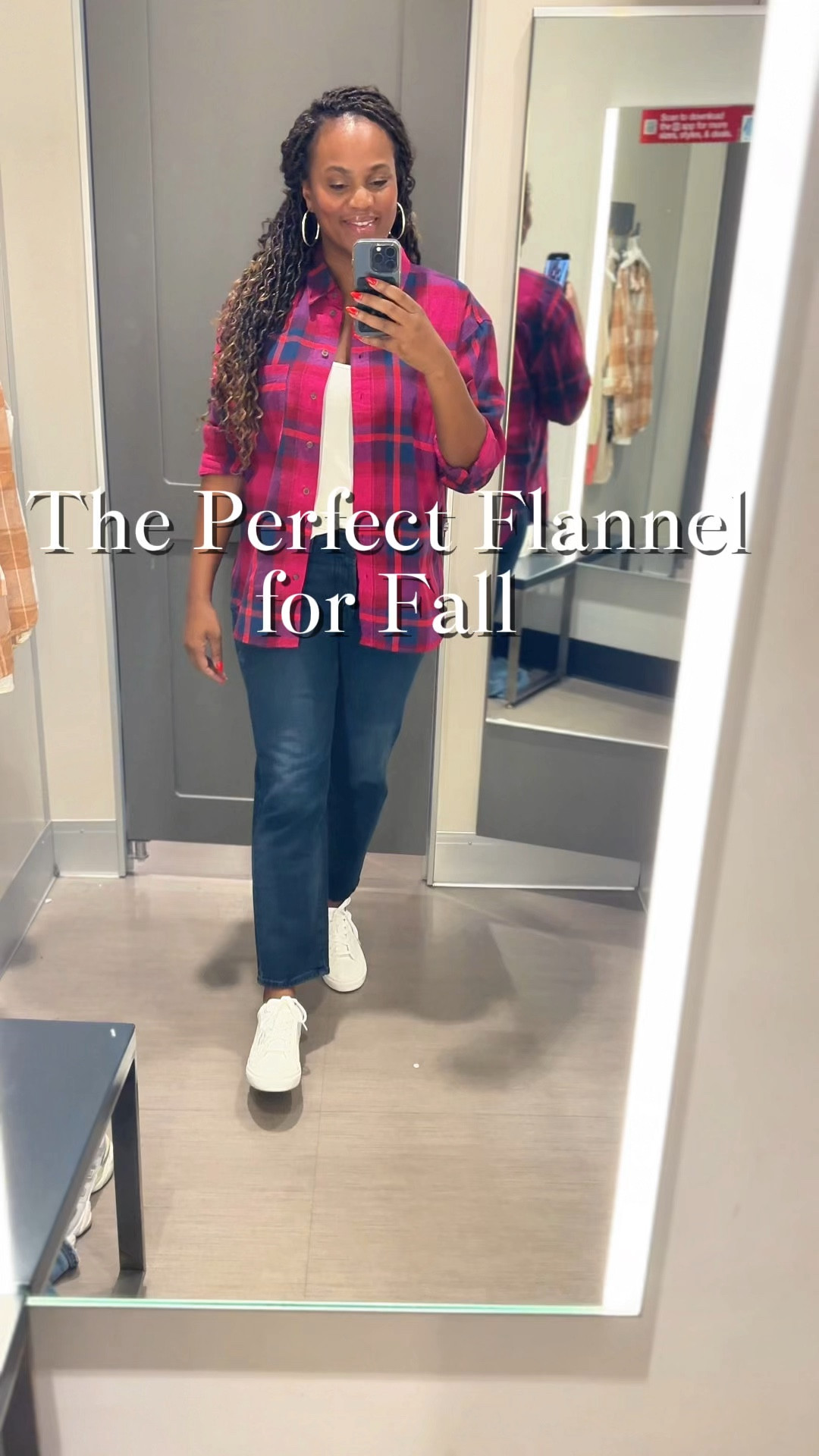 This flannel is perfect for Fall! It comes in so many colors & is only $28 💕

Linking the rest of the look as well! 
All super affordable. 



Fall clothes, fall style, flannels , target styles; white sneakers 

#LTKFindsUnder50 #LTKSeasonal #LTKMidsize