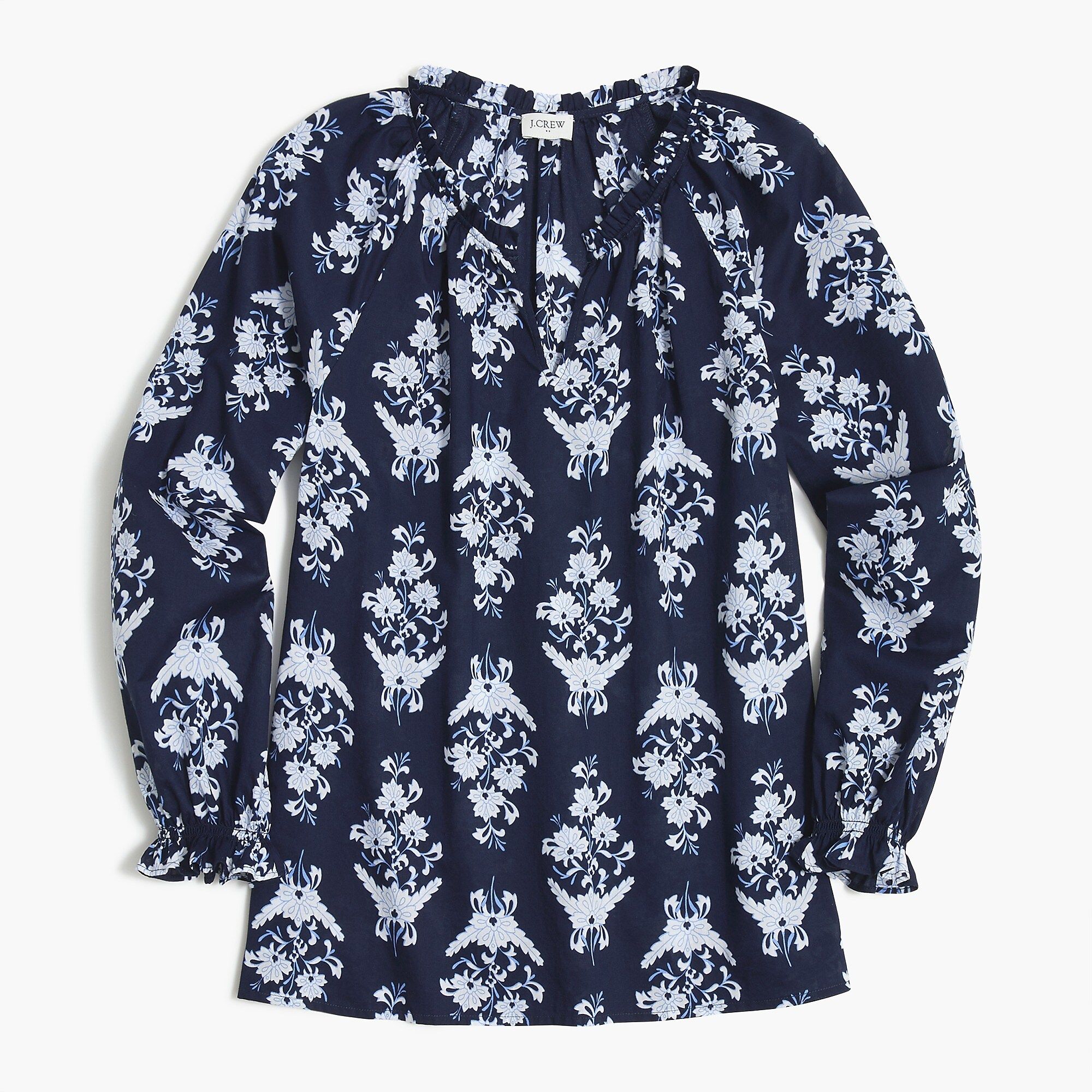 Factory: Printed Artist Top For Women | J.Crew Factory