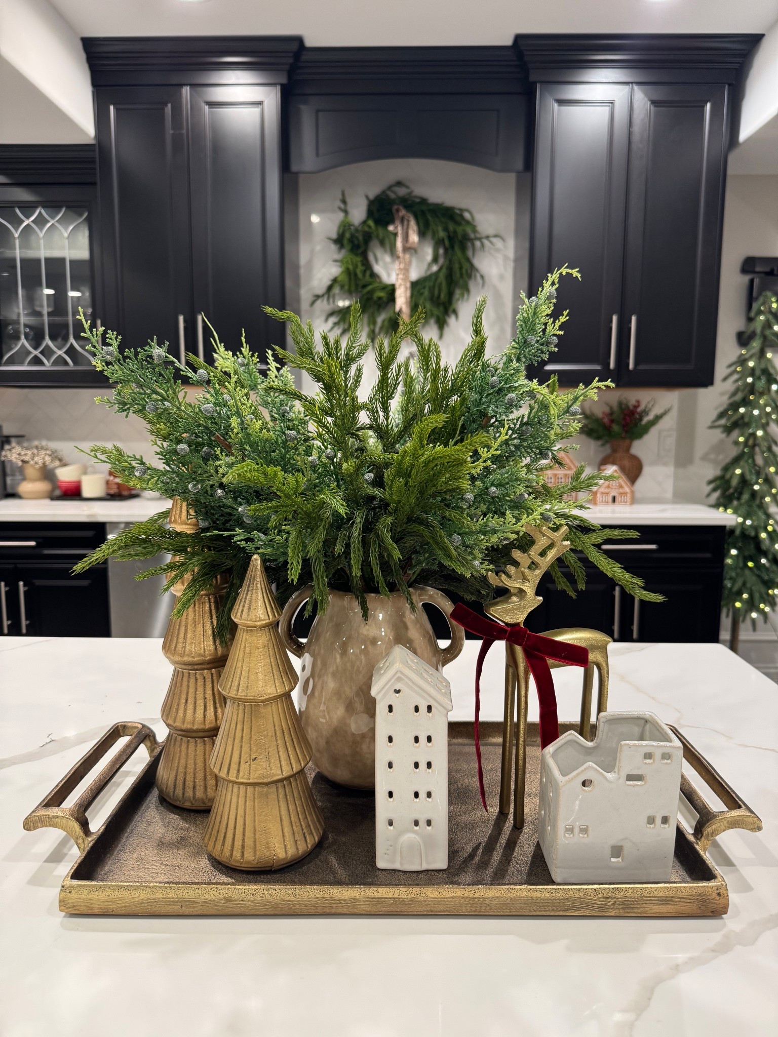 Neutral Christmas Centerpiece idea! 

#christmas #holidayhome #holiday #christmasdecor #home #kitchen #christmasdecorating Amazon home, Amazon Christmas, Christmas decorating, Holiday home, Christmas village, Christmas stems, reindeer, Pottery Barn, 

#LTKHoliday #LTKSeasonal #LTKHome