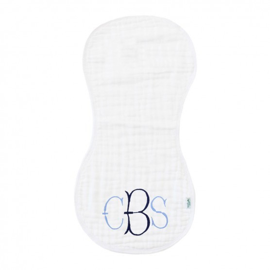 The Tot Organic Cotton Personalized Burp Cloth – Ramsey | The Tot