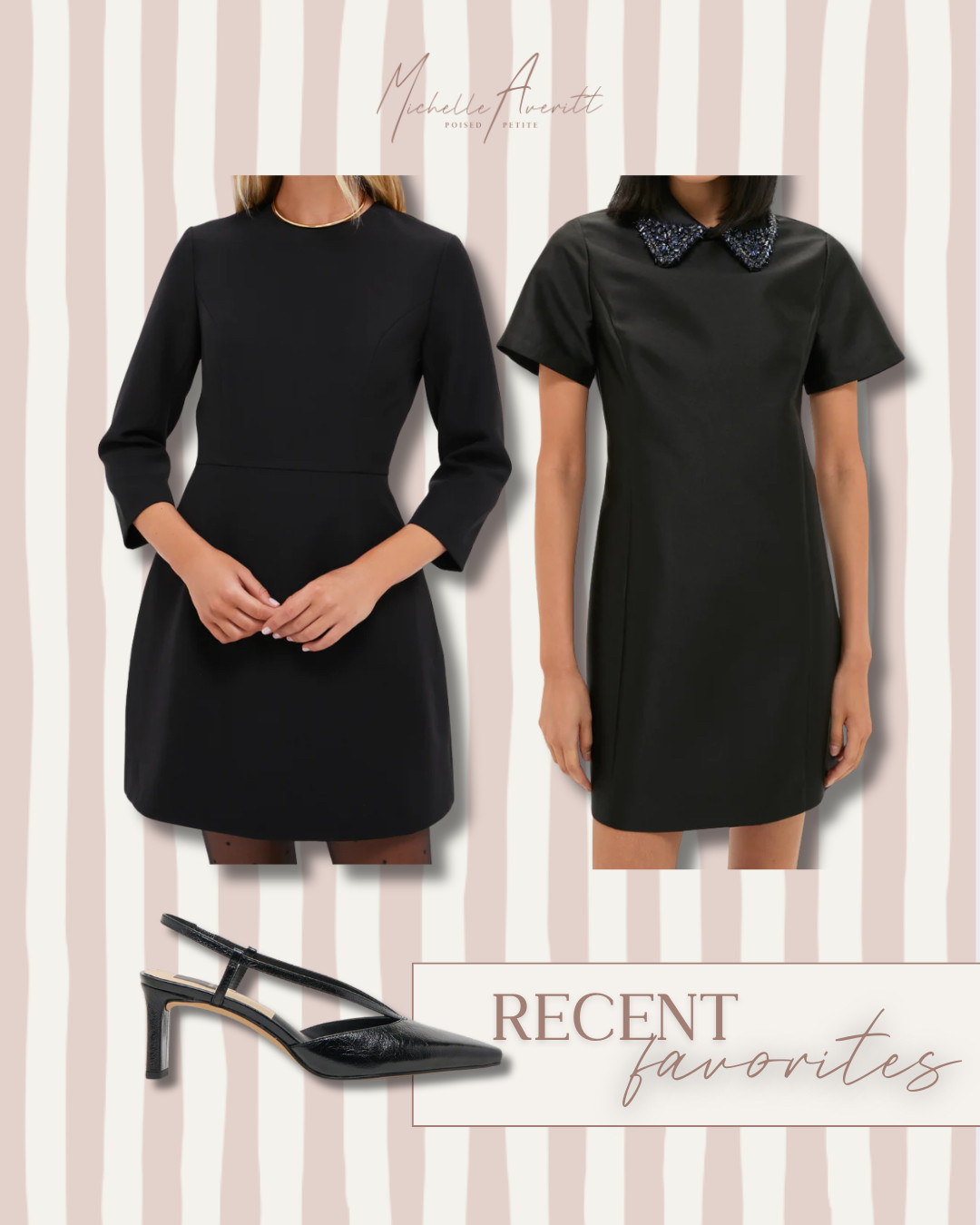 The little black dress is never wrong—and last week proved it.
These were your most-loved LBDs: timeless, flattering, and perfect for any night you want to feel effortlessly polished.

petite style, petite fashion, little black dress, kitten heels 

 #LTKOver40 #LTKPetite