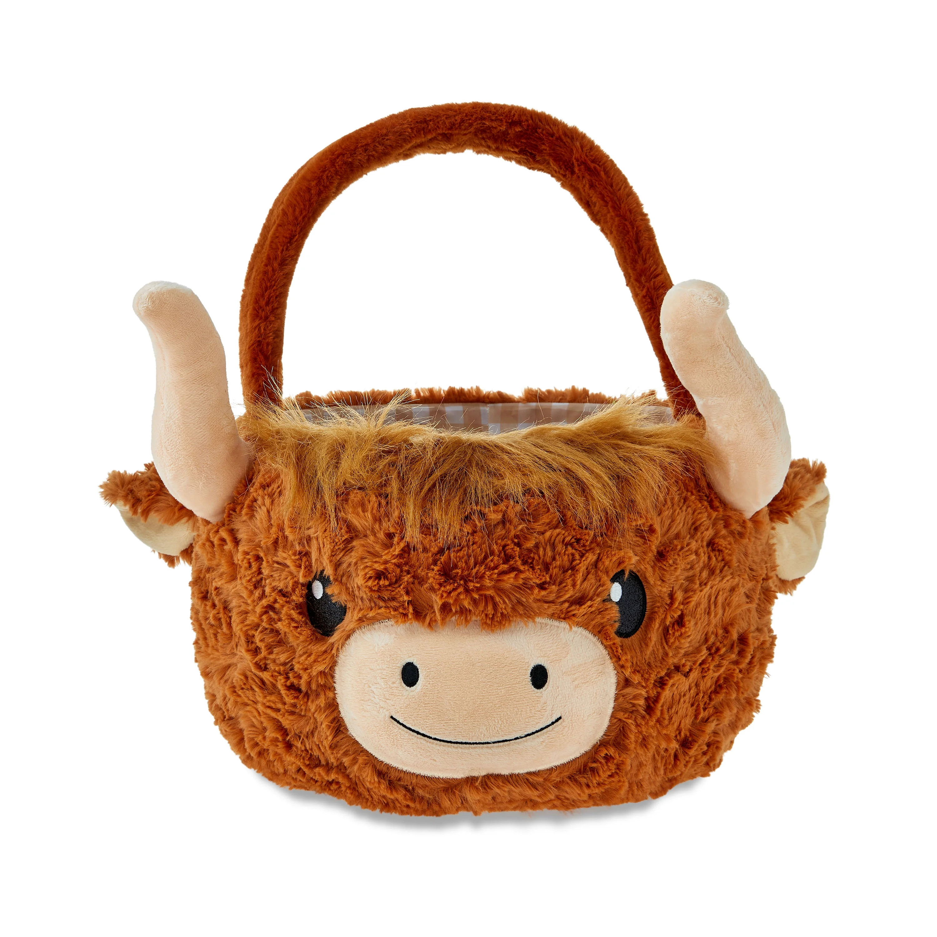 Easter Jumbo Plush Ox Easter Basket, 21 in x 16 in, by Way To Celebrate | Walmart (US)