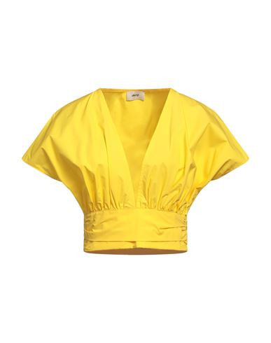 Akep Woman Top Yellow Size 4 Cotton | YOOX (US)