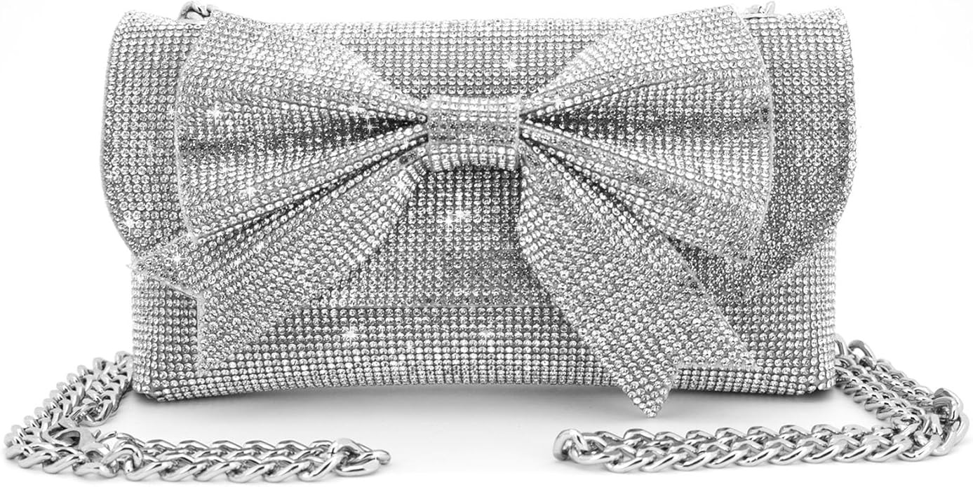 Sparkling Rhinestones Evening Bag Formal Crystal Clutch Purse for Women Ladies Evening Purse for ... | Amazon (US)