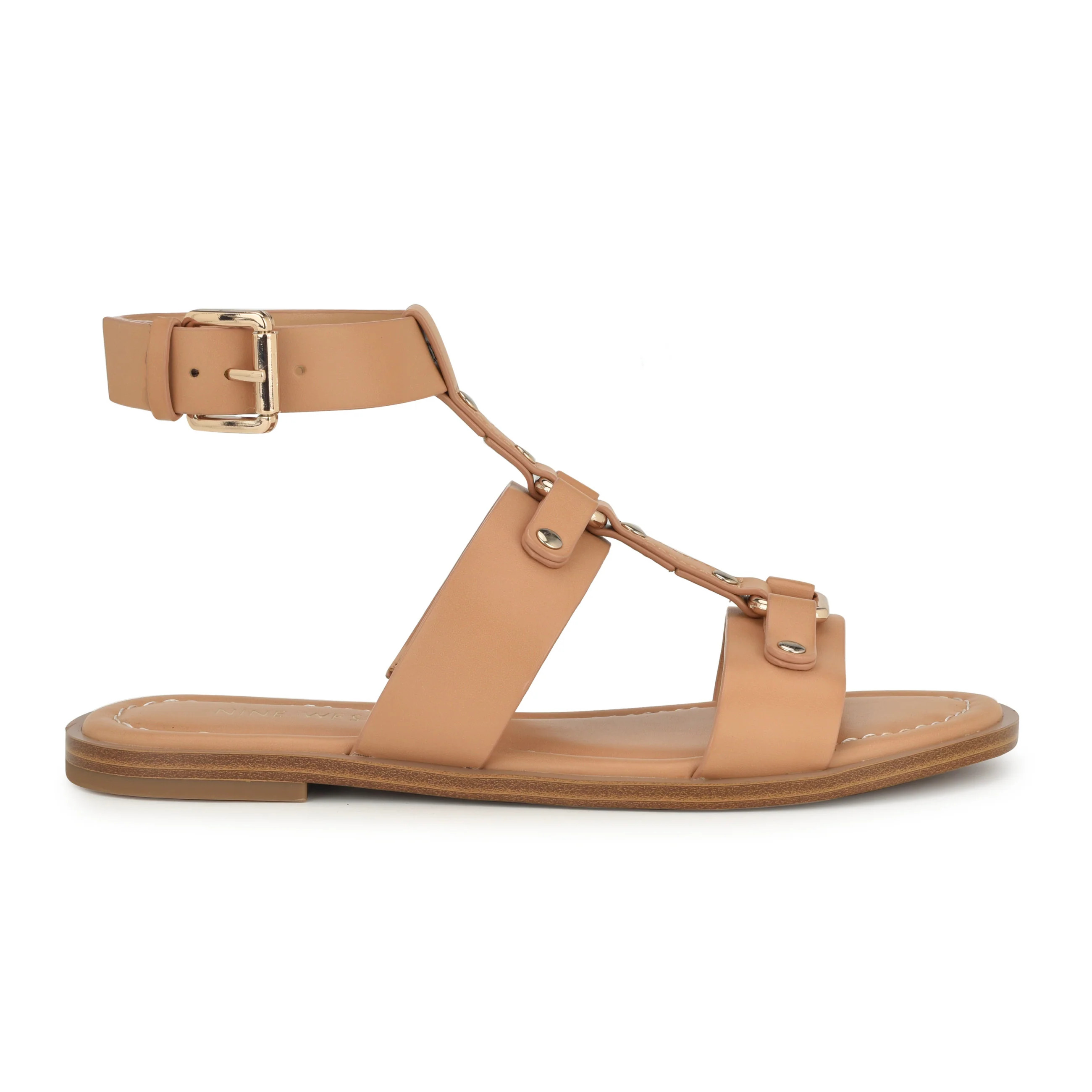 Jouise Ankle Strap Flat Sandals | Nine West (US)