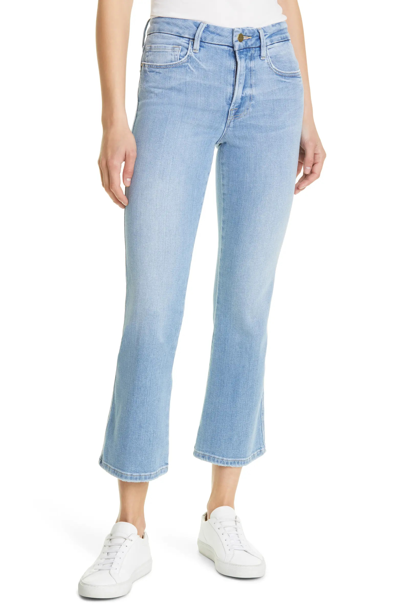 FRAME Le Crop Mini Bootcut Jeans | Nordstrom | Nordstrom