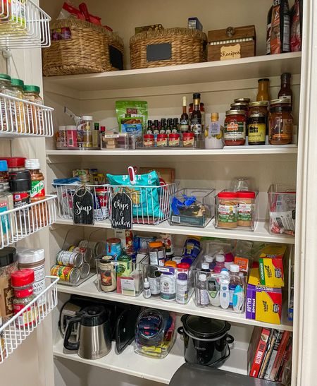Pantry organized! We have a super tiny one so it has to stay neatly organized… at least most of the time! 

#pantryorganization #pantry #organization

#LTKhome #LTKMostLoved #LTKfamily