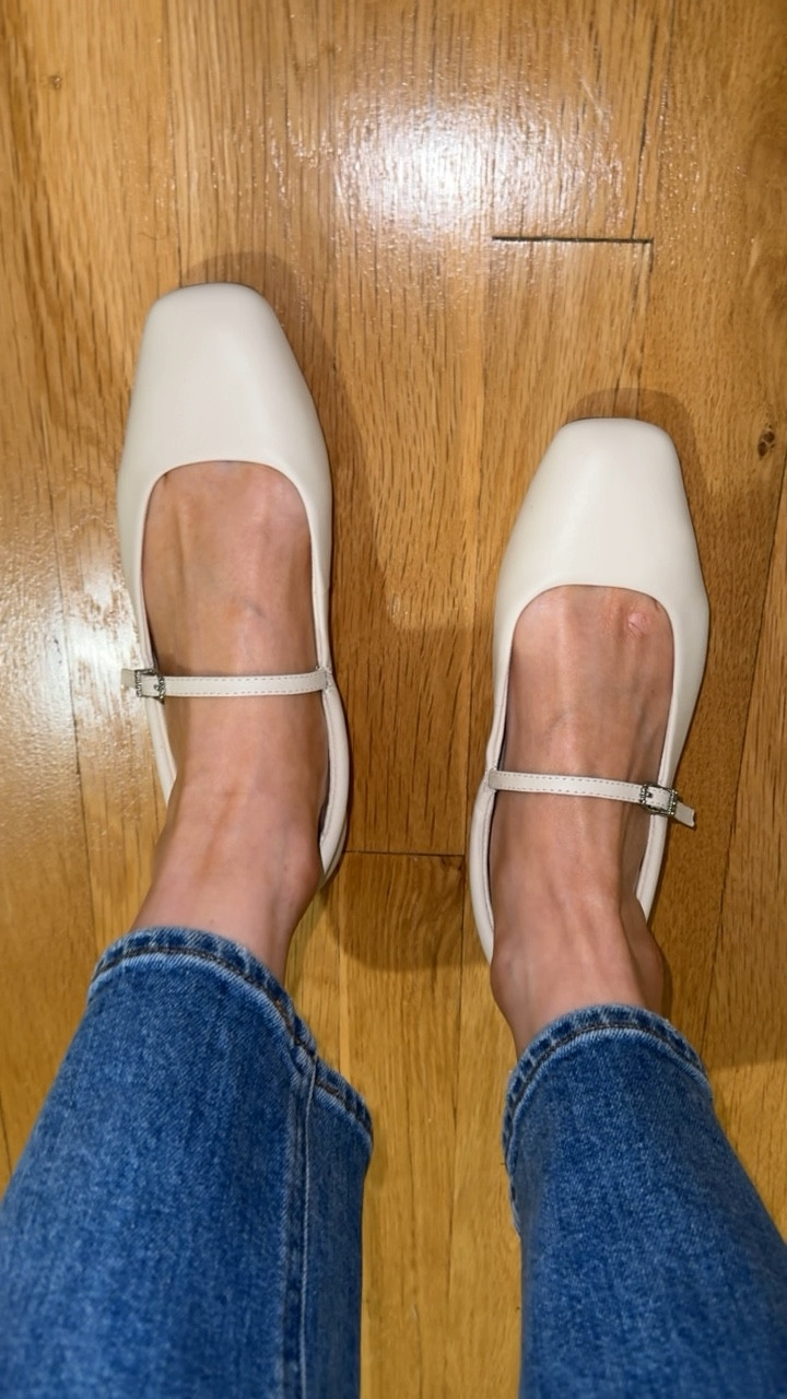 Ecru ballet flats for spring and summer. I’m wearing my normal size 6! Love them with jeans 

#LTKshoecrush #LTKSeasonal