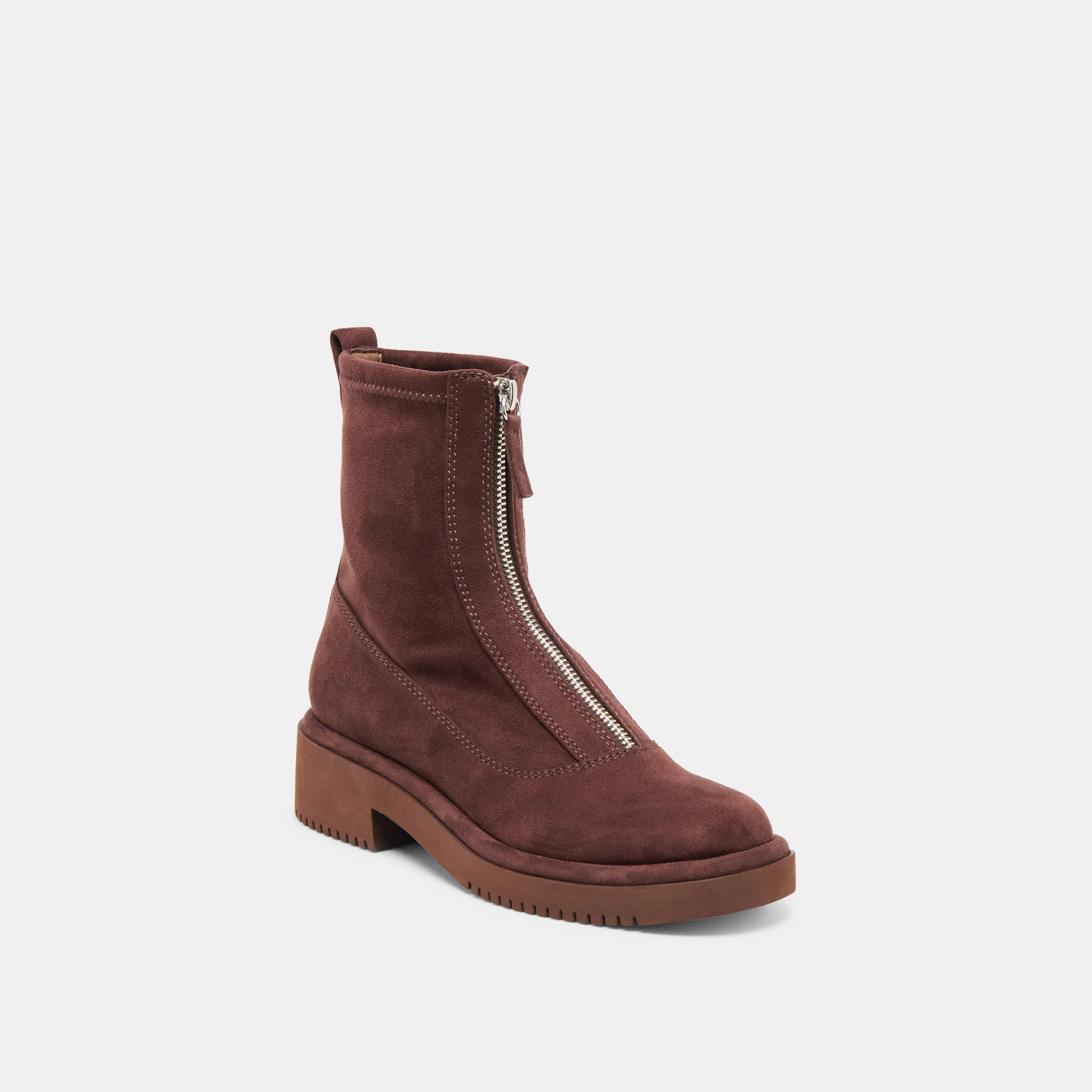 Shante Boots Mahogany Stella Suede | DolceVita.com