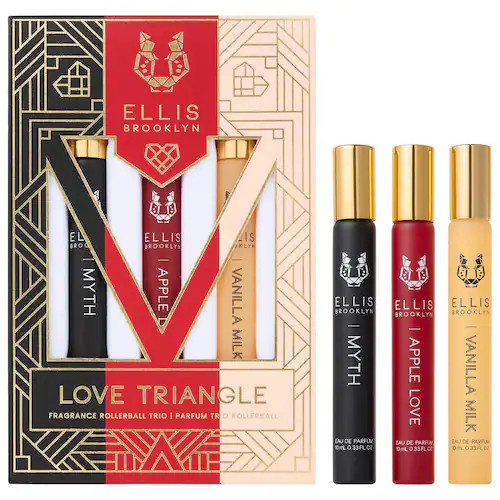 LOVE TRIANGLE Fragrance Rollerball Trio - Ellis Brooklyn | Sephora | Sephora (US)