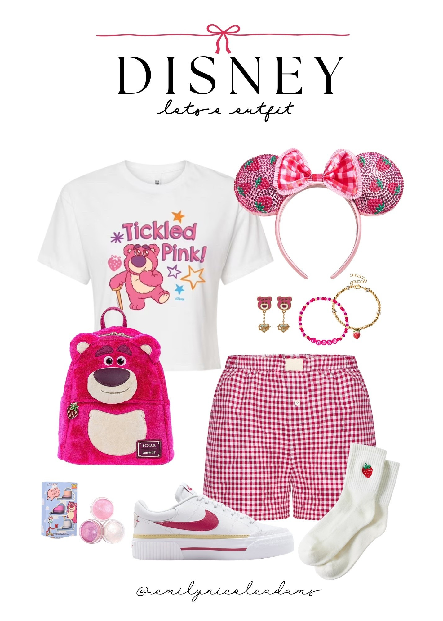 Disney Lotso Outfit🩷🍓 disney outfit, disney style, disney outfit Inspo, disney addict, disney style diaries, disney style goals, disney outfit Inspo, disney must haves, disney girl, disney fun, disney styled, disney cutie, disney favorites, disney deals, disney fun, Toy Story outfit, Toy Story ootd 

#LTKSaleAlert #LTKootd #LTKvlog