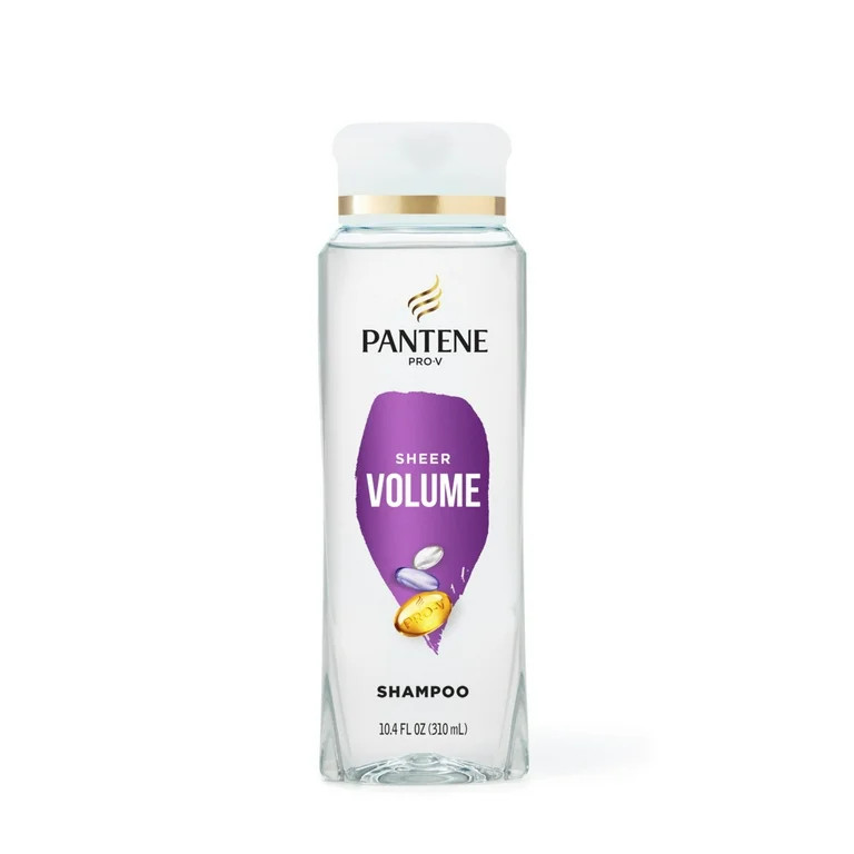 Pantene Pro-V Shampoo, Volume and Body, All Hair Types, 10.4 fl oz | Walmart (US)