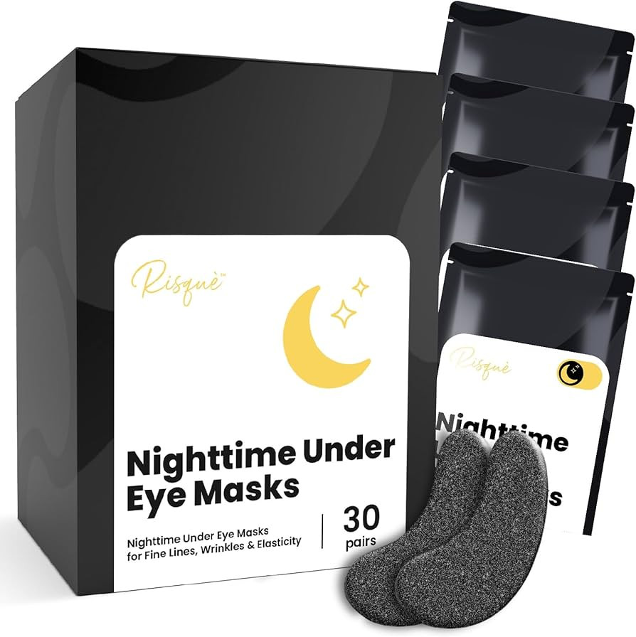 Nighttime Under Eye Patches for Puffy Eyes and Dark Circles | Infused Gel Eye Mask Patches for Da... | Amazon (US)