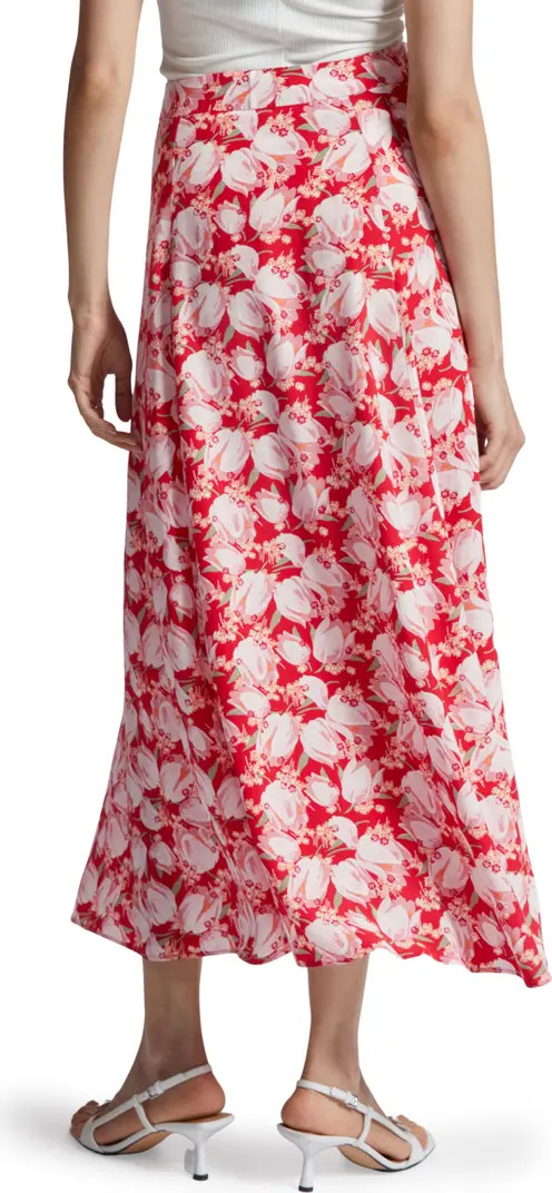 & Other Stories Paquita Floral Midi Skirt | Nordstrom | Nordstrom