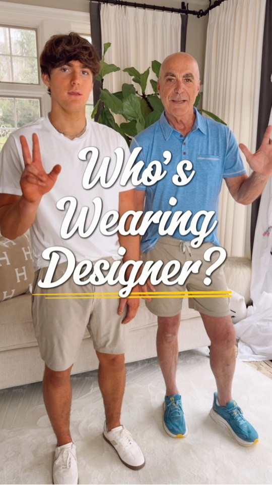 Can you guess who's wearing the more expensive pair of shorts? 

 

#LTKdayinmylife #LTKgrwm #LTKMens