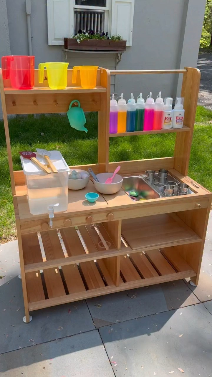 Follow and comment “SMOOTHIE” for all our mud kitchen must haves 🤎

Mud Kitchen Series Part 4: Smoothie Shop Edition 🥤🍓

My twins spent HOURS out in their mud kitchen ( not even exaggerating this one) Between the sensory play, pretend play, messy play, and outdoor play… they were busy all afternoon.

#mudkitchen #mudkitchenideas #outdoorplay #sensoryplay #messyplay

Mud kitchen, mud kitchen ideas, sensory play, outdoor toddler activities, messy play ideas, pretend play for toddlers, easy toddler activities, summer toddler activities, imaginative play, must have kids toys, backyard kids activities, summer activities for kids

#LTKKids #LTKmomlife